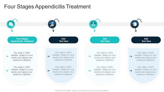Four Stages Appendicitis Treatment In Powerpoint And Google Slides Cpb