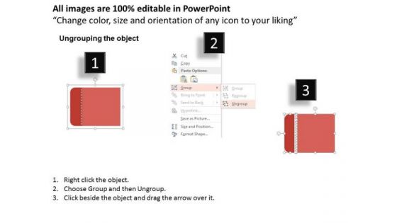Four Steps For Interpretation Of Financial Data PowerPoint Templates