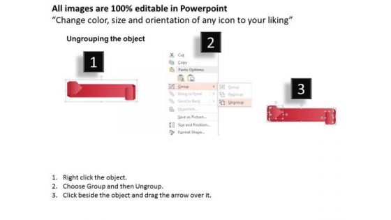 Four Vertical Steps With Icons PowerPoint Template