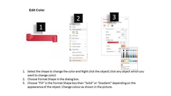 Four Vertical Steps With Icons PowerPoint Template