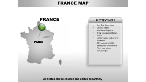 France Country PowerPoint Maps France Country PowerPoint Maps