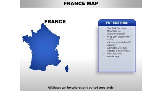 France PowerPoint Maps