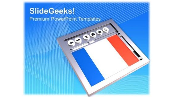 France Website PowerPoint Templates And PowerPoint Themes 1012