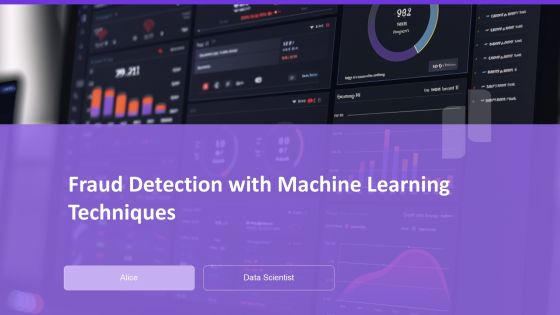 Fraud Detection With Machine Learning Techniques PPT Presentation AT
