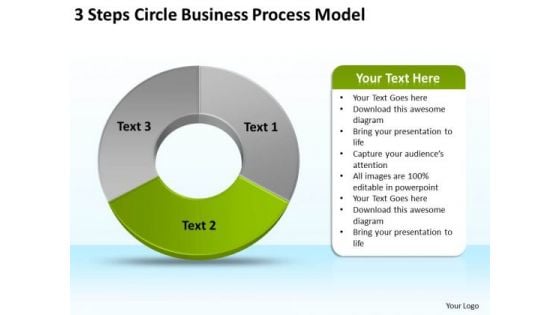 Free Business PowerPoint Templates Process Model The Planning Slides