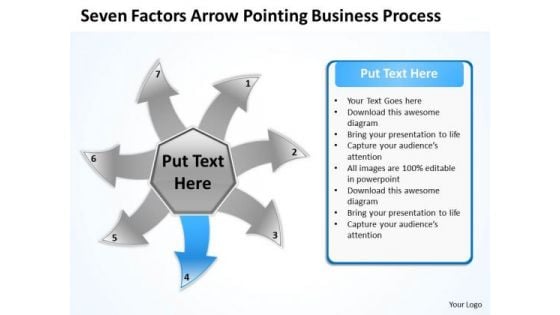 Free Business PowerPoint Templates Process Ppt Circular Flow Layout Chart