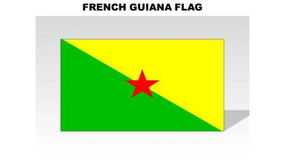 Frenchguiana Country PowerPoint Flags