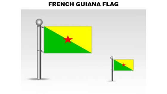 Frenchguiana Country PowerPoint Flags