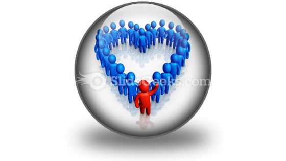 Friendly Support PowerPoint Icon C Friendly Support PowerPoint Icon C
