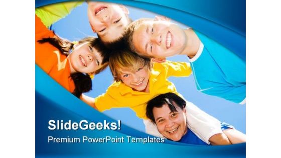 Friends People PowerPoint Template 1110 Friends People PowerPoint Template 1110