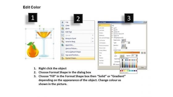 Fruit Juices Editable PowerPoint Slides Download