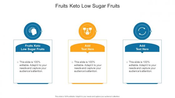 Fruits Keto Low Sugar Fruits In Powerpoint And Google Slides Cpb