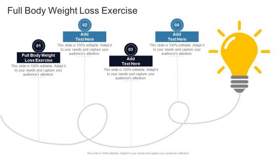 Full Body Weight Loss Exercise In Powerpoint And Google Slides Cpb