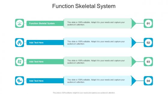 Function Skeletal System In Powerpoint And Google Slides Cpb