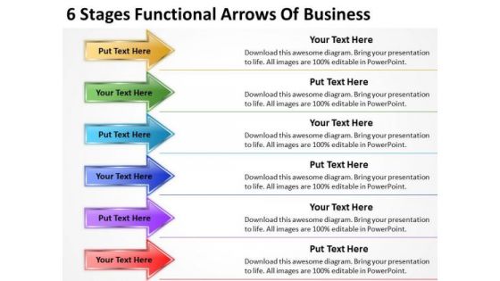 Functional Arrows Of Business PowerPoint Templates Your Plan Slides