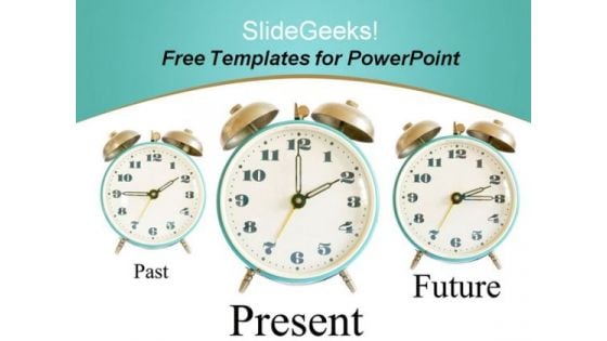 Future Clocks PowerPoint Template