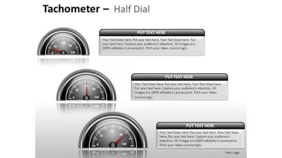 Future Tachometer Half Dial PowerPoint Slides And Ppt Diagram Templates