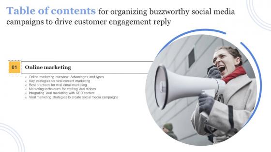 G2table Of Contents For Organizing Buzzworthy Social Media Campaigns To Drive Customer Introduction Pdf