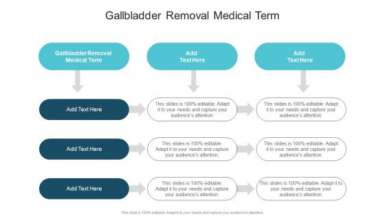 Gallbladder Removal Medical Term In Powerpoint And Google Slides Cpb