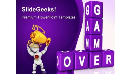 Game Over01 Success PowerPoint Templates And PowerPoint Themes 0412