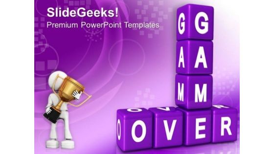 Game Over People PowerPoint Templates And PowerPoint Themes 0512 Game Over People PowerPoint Templates And PowerPoint Themes 0512