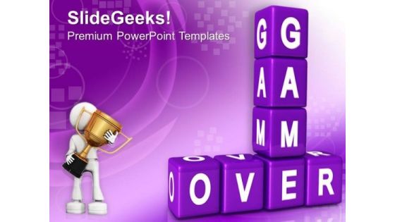 Game Over People PowerPoint Templates And PowerPoint Themes 0512