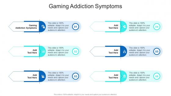 Gaming Addiction Symptoms In Powerpoint And Google Slides Cpb