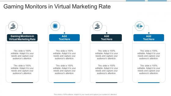 Gaming Monitors In Virtual Marketing Rate In Powerpoint And Google Slides Cpb