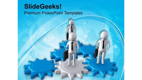 Gear The Team Spirit PowerPoint Templates Ppt Backgrounds For Slides 0613 Gear The Team Spirit PowerPoint Templates Ppt Backgrounds For Slides 0613