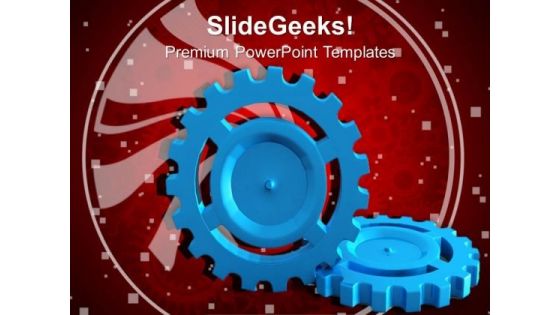 Gear Wheel Business Industrial PowerPoint Templates And PowerPoint Themes 0712