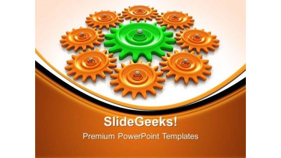 Gears02 Leadership PowerPoint Templates And PowerPoint Themes 0512