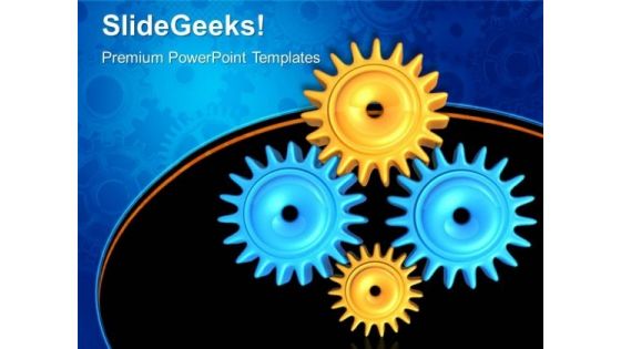 Gears02 Teamwork PowerPoint Templates And PowerPoint Themes 0512