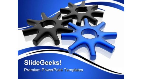 Gears Business Industrial PowerPoint Themes And PowerPoint Slides 0611