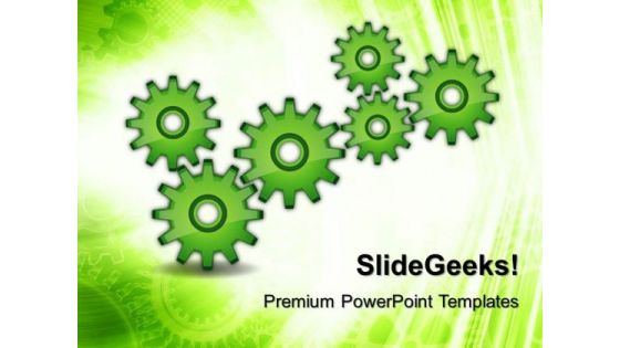 Gears Industrial PowerPoint Templates And PowerPoint Themes 0412