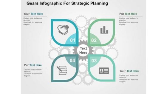 Gears Infographic For Strategic Planning PowerPoint Template Gears Infographic For Strategic Planning PowerPoint Template