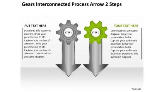 Gears Interconnected Process Arrow 2 Steps Ppt Business Plan PowerPoint Slides Gears Interconnected Process Arrow 2 Steps Ppt Business Plan PowerPoint Slides