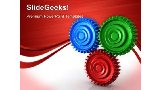 Gears Process Business PowerPoint Templates And PowerPoint Themes 0512