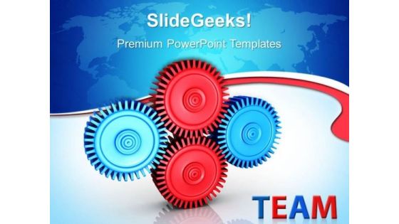 Gears Process Technology PowerPoint Templates And PowerPoint Themes 0512