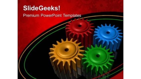 Gears Teamwork PowerPoint Templates And PowerPoint Themes 0512 Gears Teamwork PowerPoint Templates And PowerPoint Themes 0512