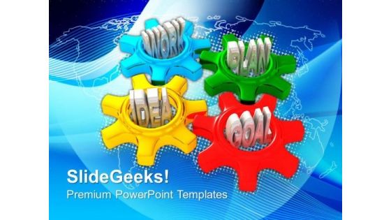 Gears Turn In Conjunction Gearwheels PowerPoint Templates And PowerPoint Themes 0812 Gears Turn In Conjunction Gearwheels PowerPoint Templates And PowerPoint Themes 0812