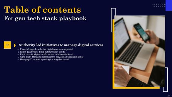 Gen Tech Stack Playbook Ppt PowerPoint Presentation Complete Deck With Slides Slide37
