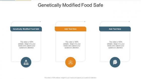 Genetically Modified Food Safe In Powerpoint And Google Slides Cpb