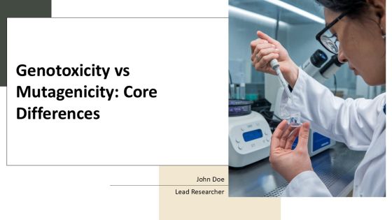 Genotoxicity Vs Mutagenicity Core Differences PPT Example AT