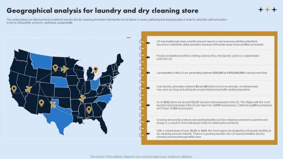 Geographical Analysis For Laundry And Dry On Demand Laundry Business Plan Background Pdf