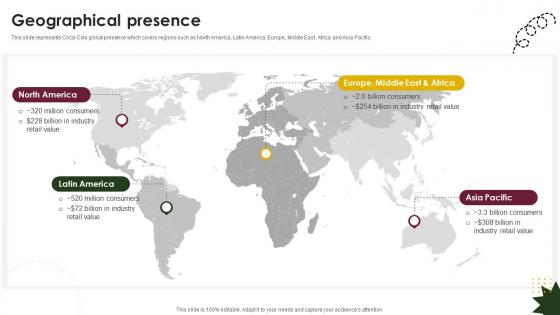 Geographical Presence Beverage Company Profile CP SS V Geographical Presence Beverage Company Profile CP SS V
