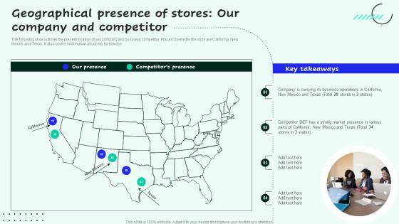 Geographical Presence Of Stores Our Company Strategies For Enhancing Sales And Diagrams Pdf