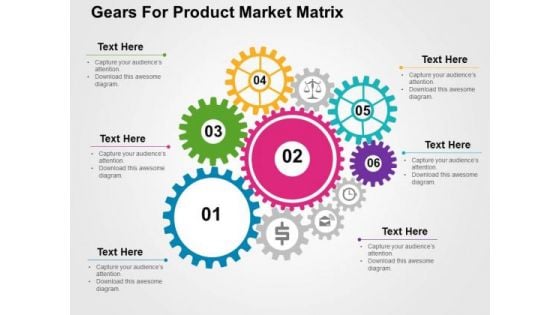 Geras For Product Market Matrix PowerPoint Template