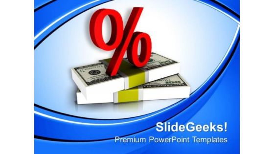 Get Good Interest On Saving PowerPoint Templates Ppt Backgrounds For Slides 0513