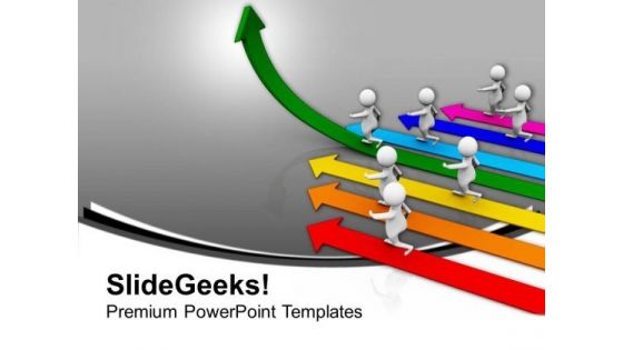 Get The Highest Postion In Business PowerPoint Templates Ppt Backgrounds For Slides 0613