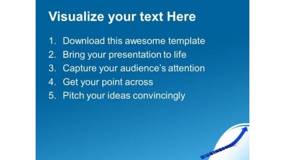 Get The Success And Growth PowerPoint Templates Ppt Backgrounds For Slides 0413